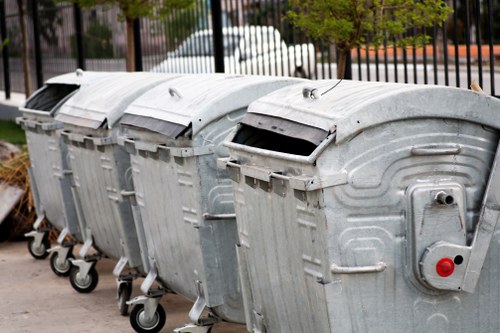 Types of business waste including recycling materials