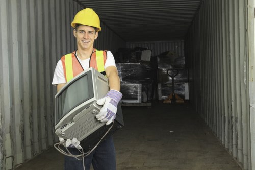 Recycling and donation during house clearance in Gipsy Hill