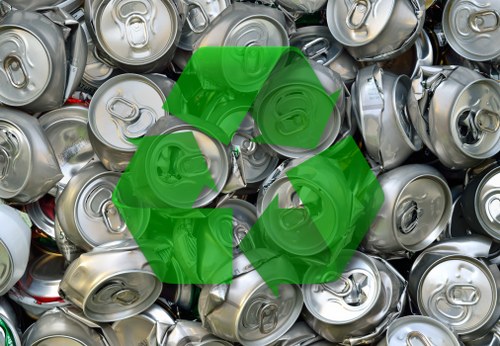 Recycling bins and waste containers in Gipsy Hill